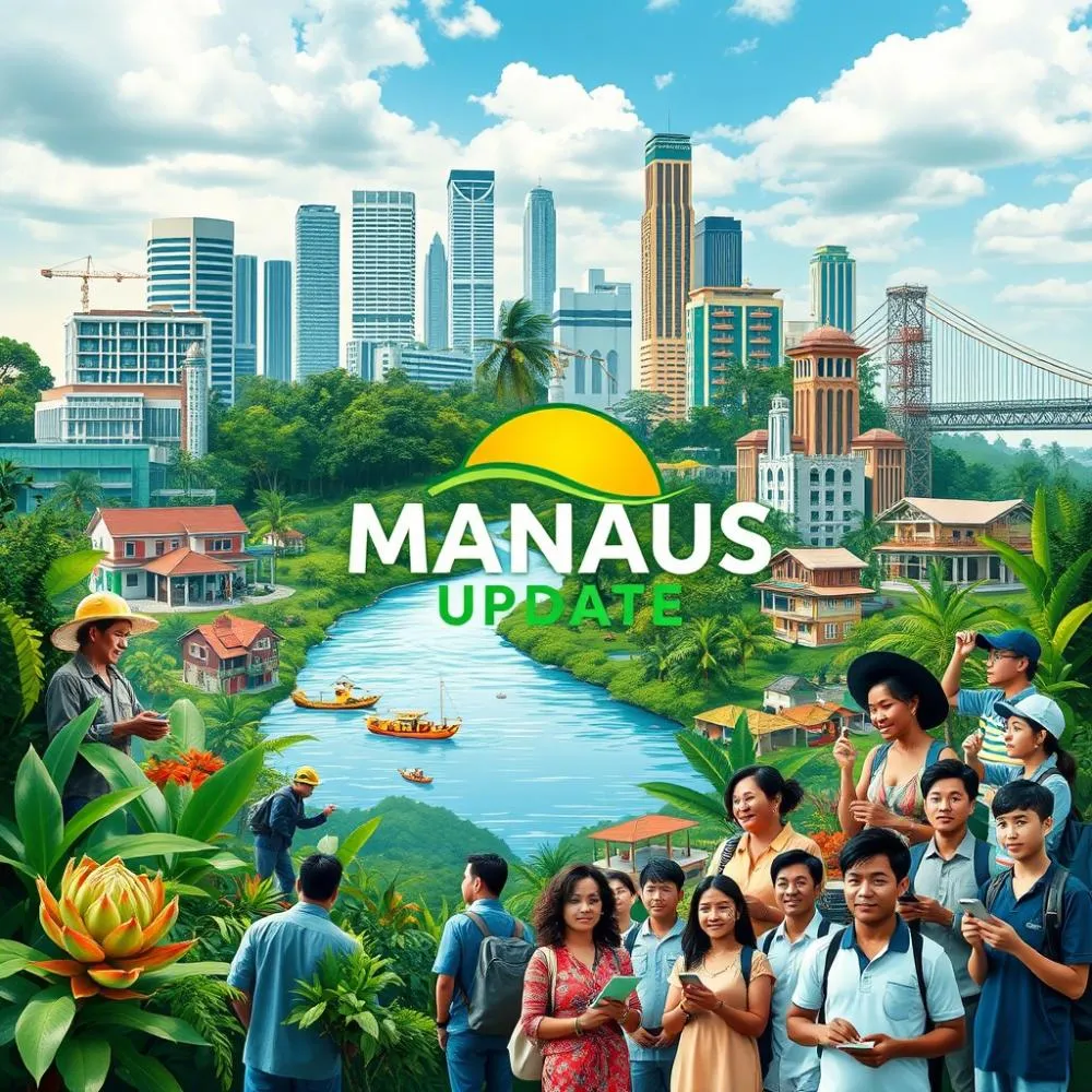 **MANAUS UPDATE: David Almeida Une Páscoa, Saneamento e Mobilidade para uma Manaus Melhor**  