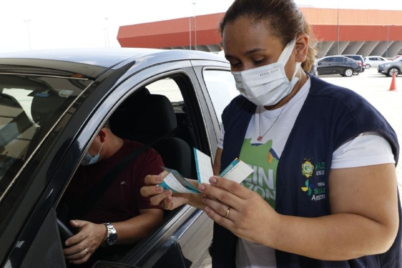 Vacina Amazonas: Mutirão supera 60 mil doses aplicadas contra a Covid-19 em Manaus