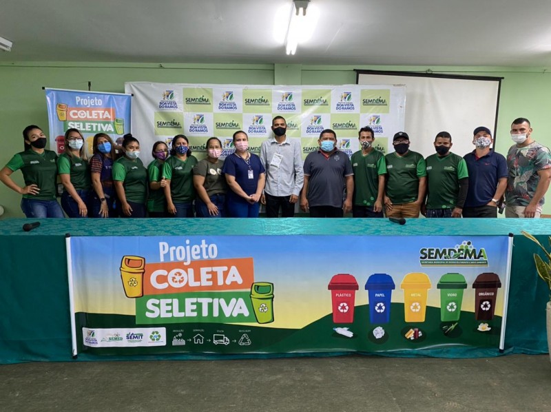Boa Vista do Ramos recebe oficinas sobre coleta seletiva e combate a queimadas