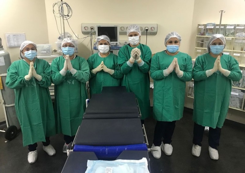 Hospital Joãozinho capacita profissionais em curso de Circulante em Sala Cirúrgica