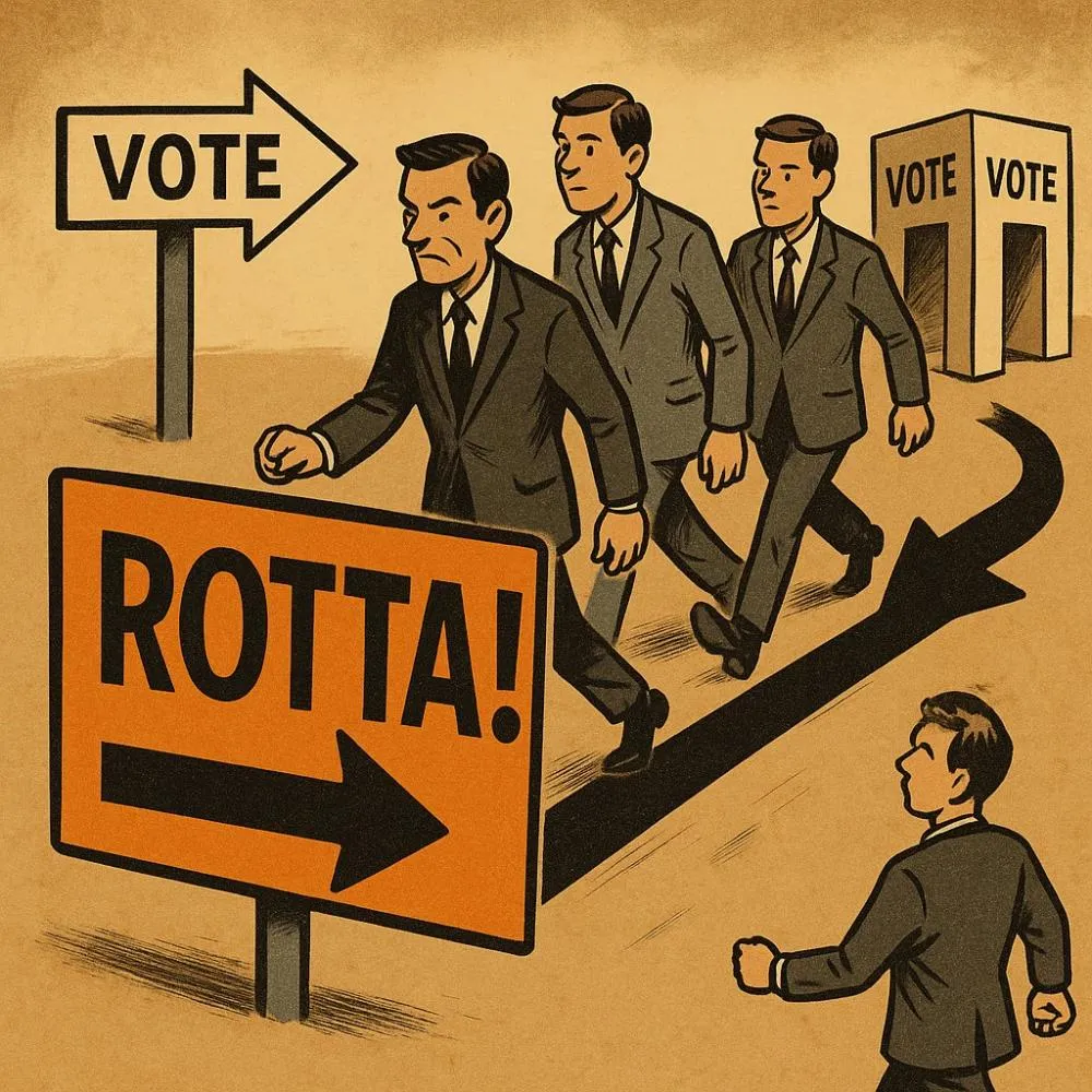 Voto Casado? Nunca Nem Vimos!Rotta e Capitão dizem “oi”, David finge que nem conhece, e Braga finge que não está preocupado. Mas o silêncio de Manaus já grita alto demais para ser ignorado.