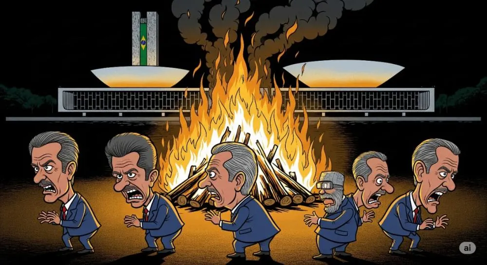 Cerco a Eduardo Braga: A Guerra Digital de David Almeida, Wilson Lima e Capitão Alberto Neto Incendeia o Amazonas