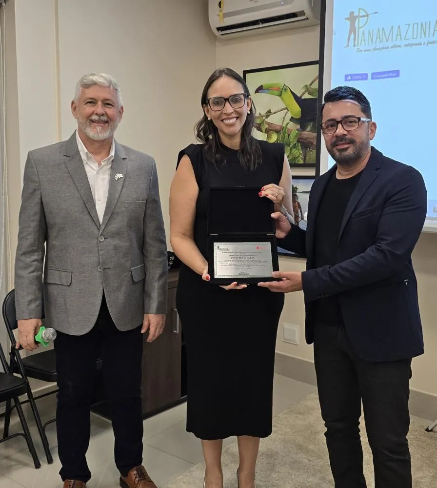 Instituto Sabin fortalece compromisso com a Amazônia e recebe homenagem da Associação PanAmazônia