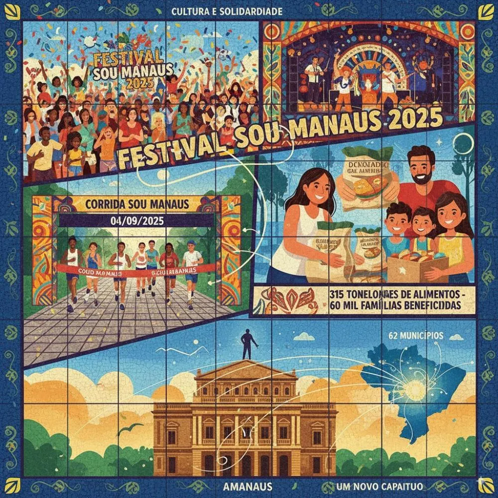 David Almeida e o Festival Sou Manaus 2025: Uma Corrida que Une o Amazonas em um Novo Capítulo de Cultura e Solidariedade