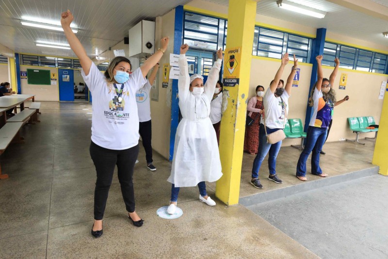 Vacina Amazonas: fisioterapeuta é convocado para atender servidores atuando no mutirão
