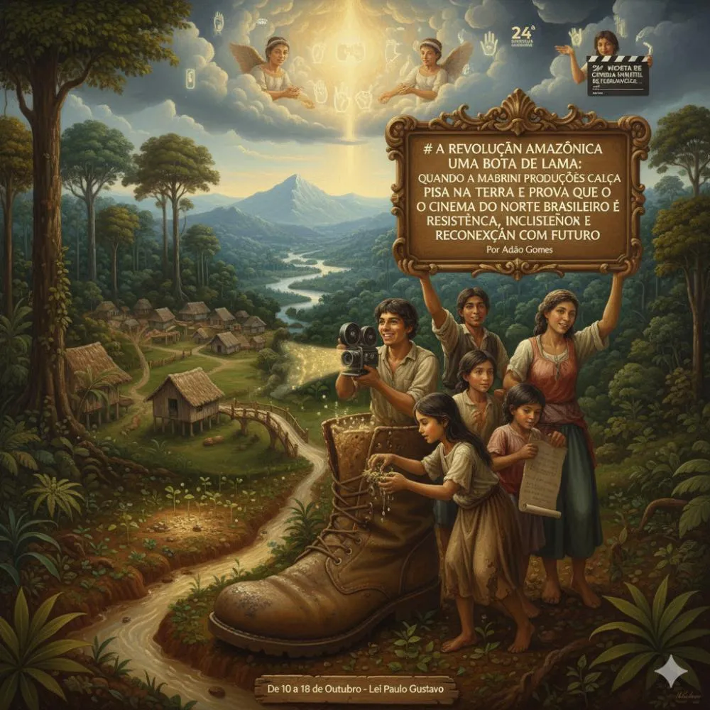 A Revolução Amazônica de Uma Bota de Lama: Quando a Mabrini Produções Calça a Coragem, Pisa na Terra e Prova Que o Cinema do Norte Brasileiro É Resistência, Inclusão e Reconexão com o Futuro