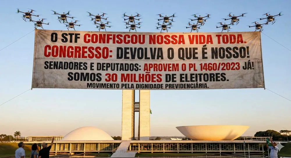 MANIFESTO PELA DIGNIDADE PREVIDENCIÁRIA O STF Confiscou Nossa Vida Toda — Agora o Congresso Precisa Devolver o que é Nosso