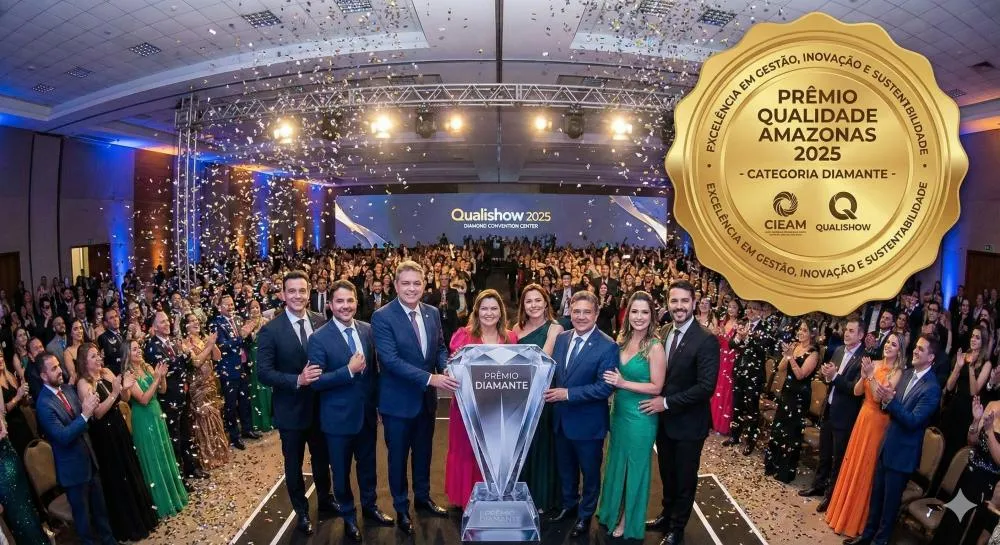 Qualishow 2025 consagra 86 organizações e inaugura categoria Diamante em noite histórica que revela o DNA industrial do Amazonas: inovação, sustentabilidade e excelência em gestão