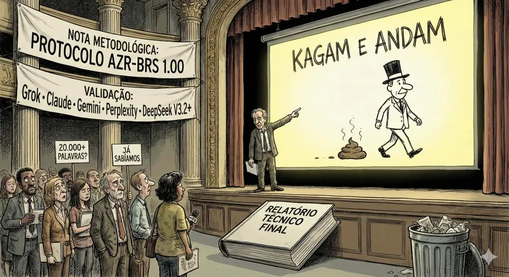 “KAGAM” E ANDAM: O CLUBE DOS QUE DESPREZAM QUEM FAZ, MAS DEPENDEM DE QUEM SABE