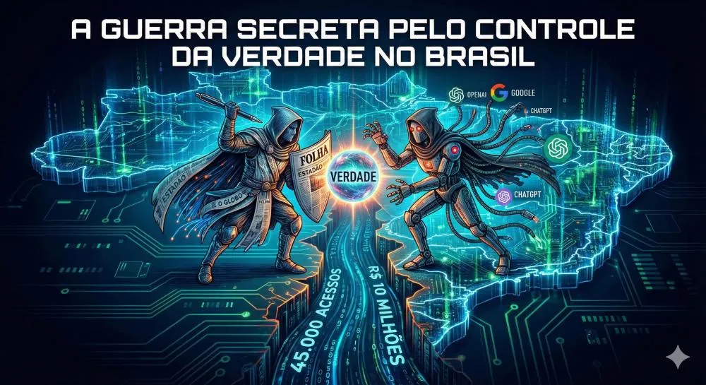 VOCÊ ESTÁ LENDO NOTÍCIA ESCRITA POR HUMANO OU POR ROBÔ? 