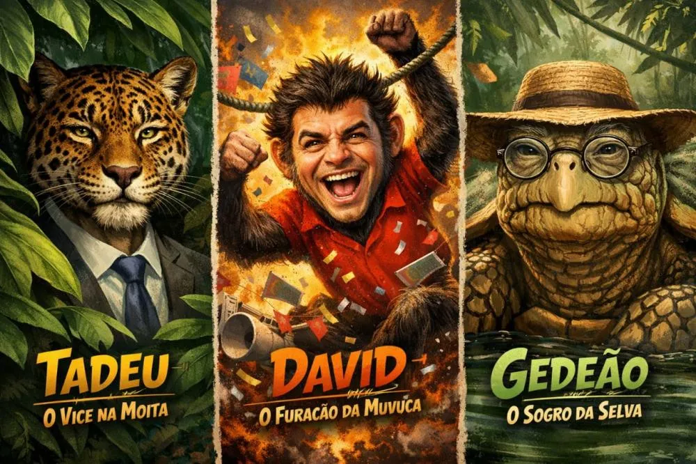 A Grande Muvuca — Crônica de uma Selva Política (Quando Até Boi Voa)