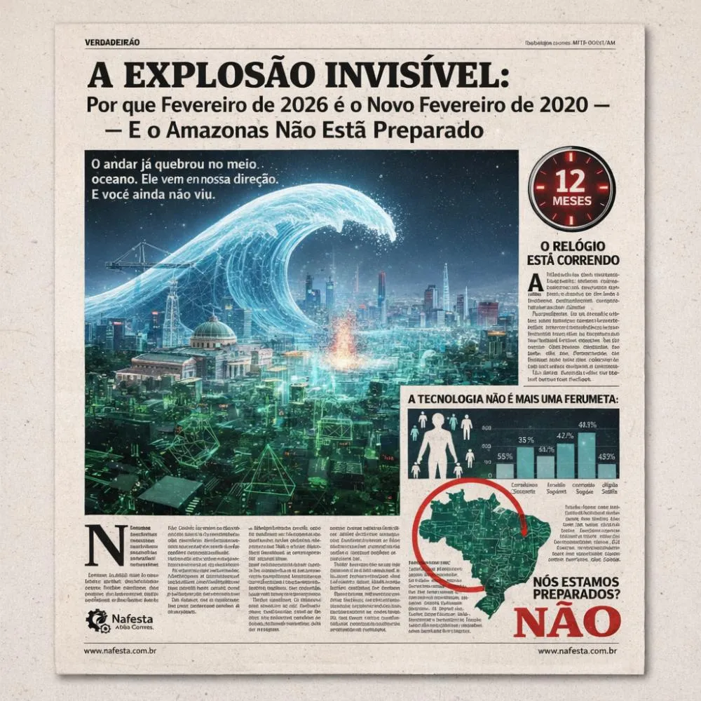 A EXPLOSÃO INVISÍVEL: Por que Fevereiro de 2026 é o Novo Fevereiro de 2020 — E o Amazonas Não Está Preparado