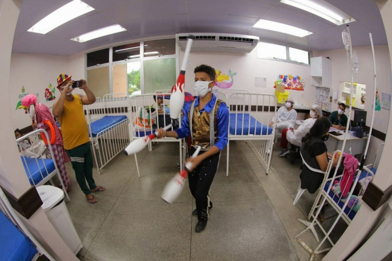 Unidades infantis da SES-AM celebram Dia das Crianças com diversão e doação de brinquedos