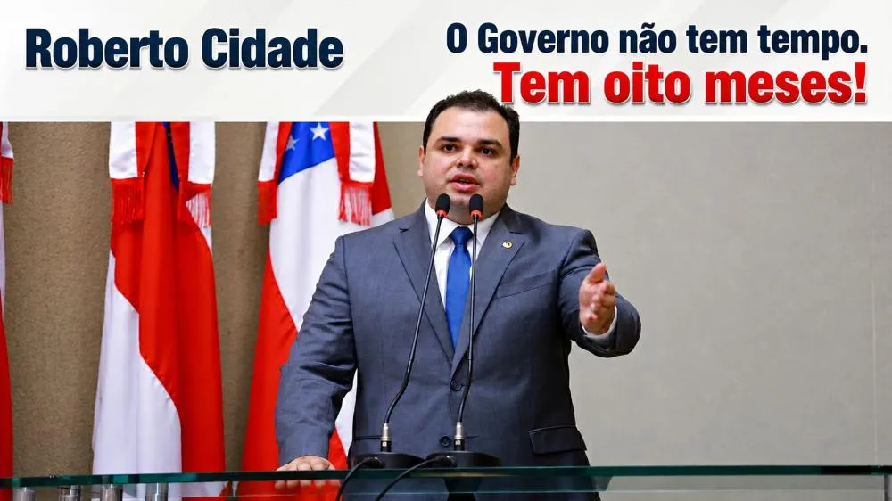Roberto Cidade assume o Amazonas no lugar do aliado Wilson Lima...
