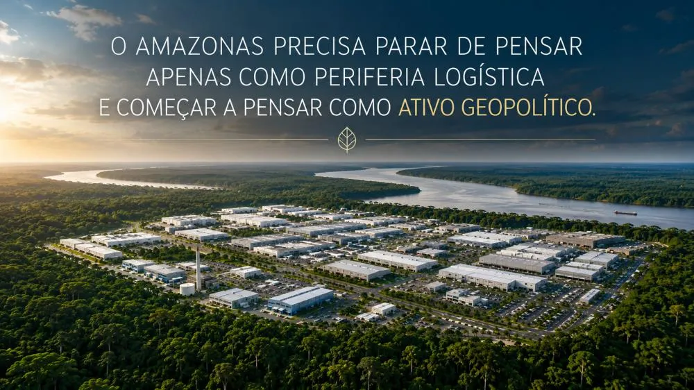 O Amazonas Precisa Parar de Pensar como Periferia Logística e Começar a Pensar como Ativo Geopolítico