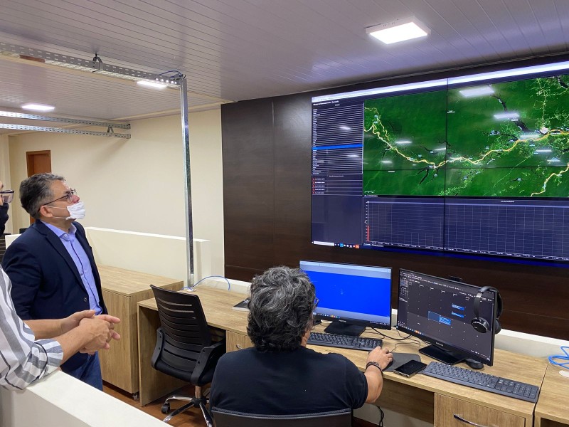 Novo sistema de monitoramento de desmatamento e queimadas do Ipaam é apresentado na COP26